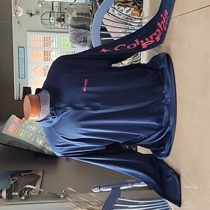 Columbia quarter zip long sleeve pullover